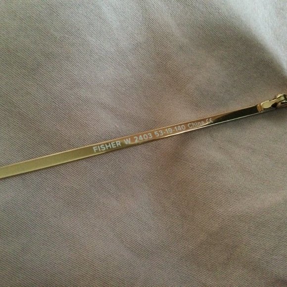 Warby Parker Gold Tone Tortoiseshell Sunglasses Fisher Wide 2403 53 19 140 - Picture 9 of 10